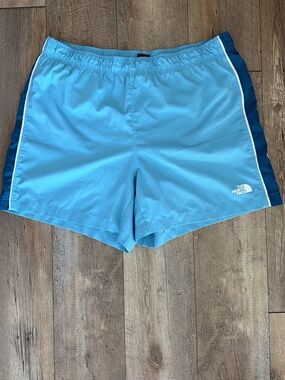 The North Face Men’s Light Blue Athletic Shorts